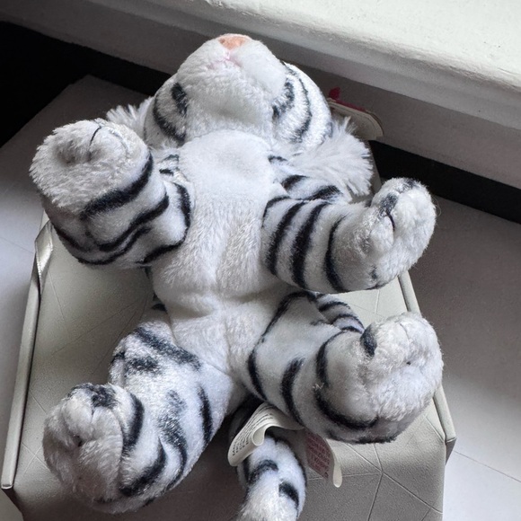 🐯✨ RARE 2007 Ty Beanie Baby “Teegra” – White Tiger – Mint with Tags! ✨🐯 - Picture 13 of 15